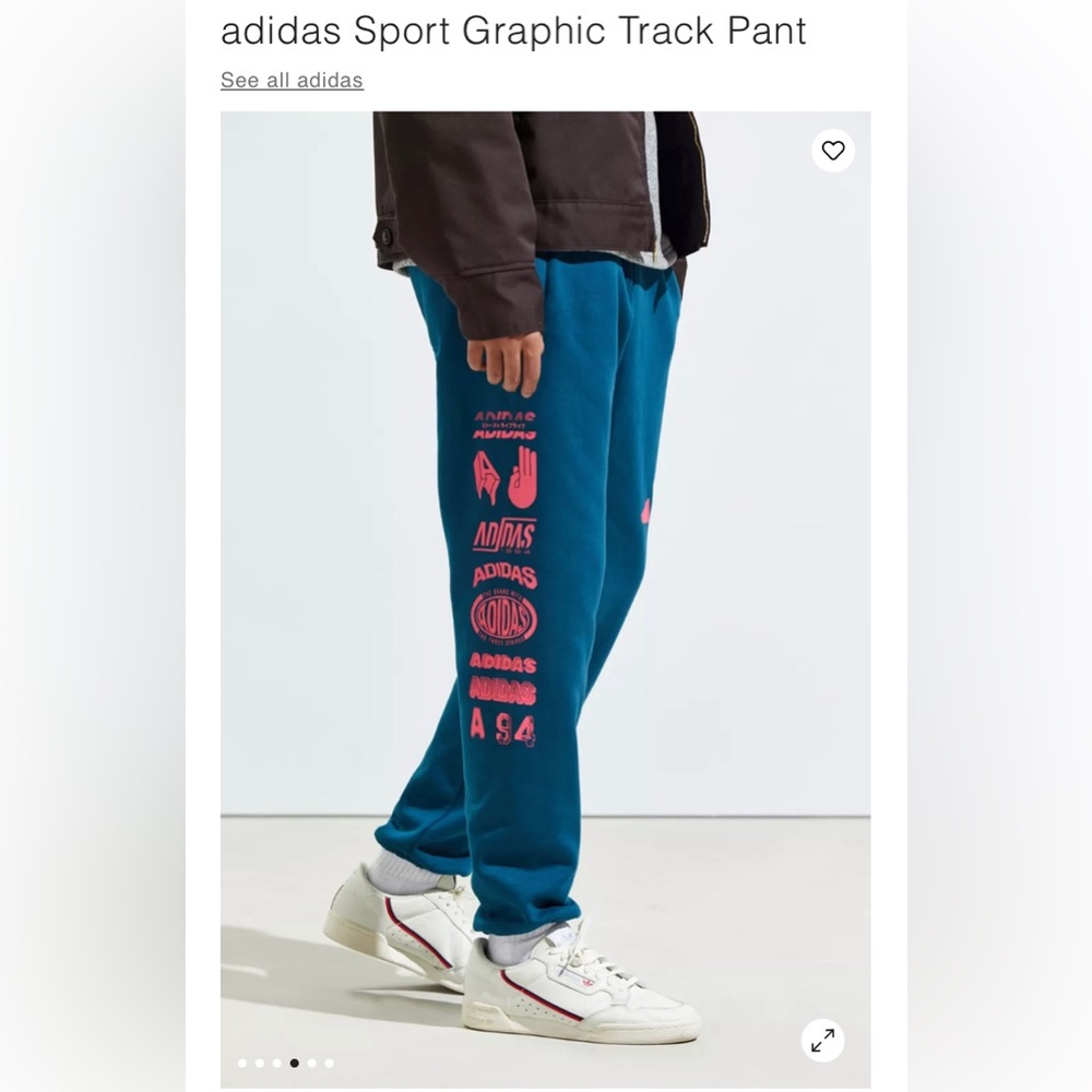 Adidas Sport Graphic Sweatpants (XL)
